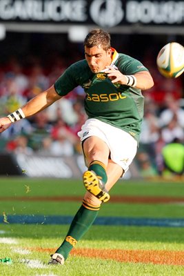 2009 Ruan Pienaar of South Africa v Lions - 1st Test
