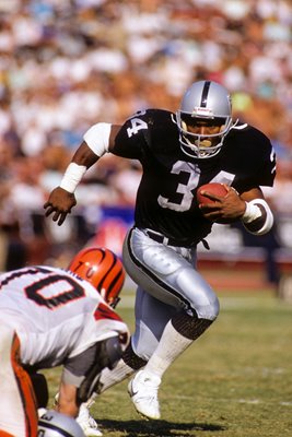 Bo Jackson Los Angeles Raiders v Bengals 1989