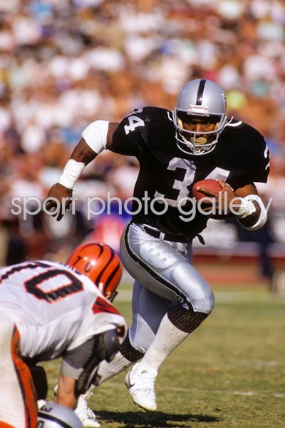 Bo Jackson Los Angeles Raiders v Bengals 1989