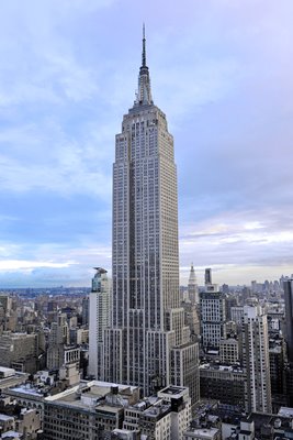 The New York City skyline 2009