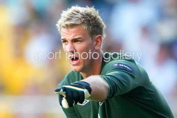 Joe Hart England U21 v Sweden 2009