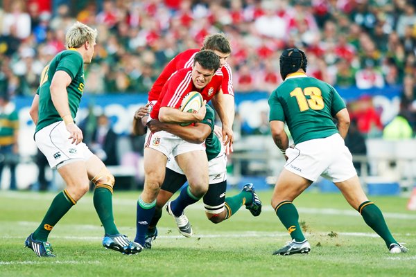 Jamie Roberts British & Irish Lions v South Africa Pretoria 2009