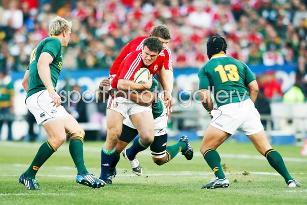 Jamie Roberts British & Irish Lions v South Africa Pretoria 2009