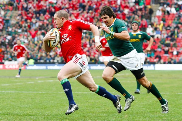 Shane Williams British & Irish Lions v South Africa Ellis Park 2009