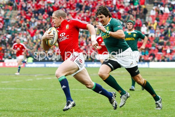 Shane Williams British & Irish Lions v South Africa Ellis Park 2009