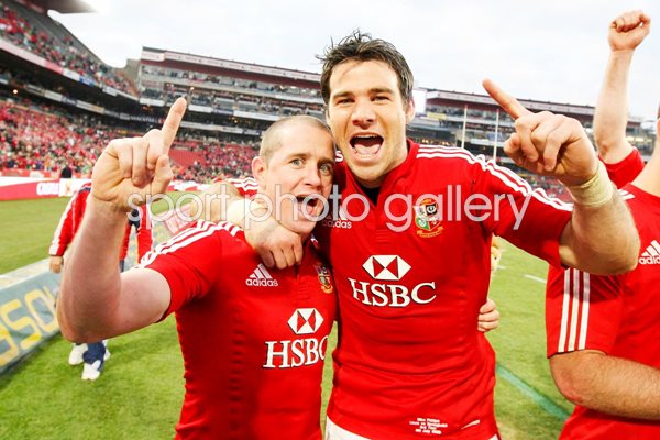 Shane Williams & Mike Phillips Lions beat South Africa Ellis Park 2009