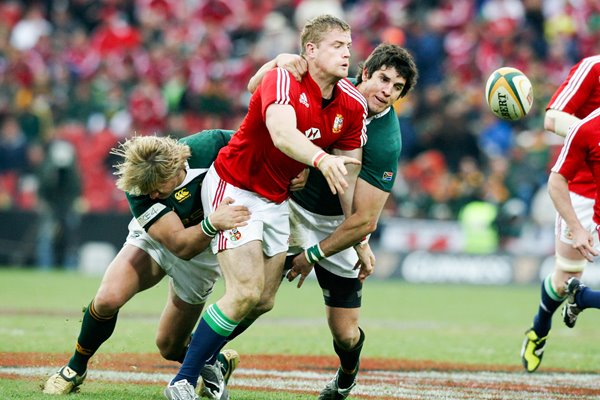 Jamie Heaslip British & Irish Lions win 3rd Test v South Africa 2009