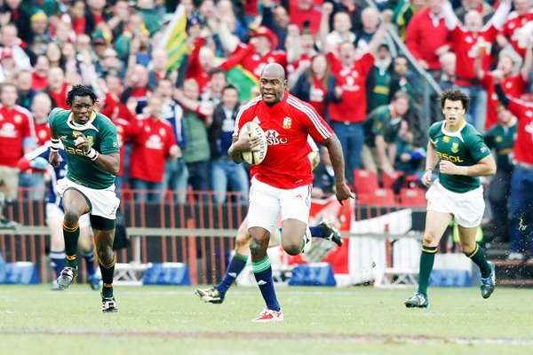 Ugo Monye British & Irish Lions scores 3rd Test v South Africa 2009