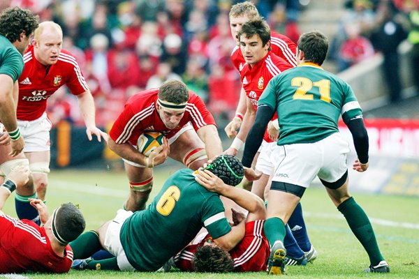 Joe Worsley British & Irish Lions v South Africa Ellis Park 2009