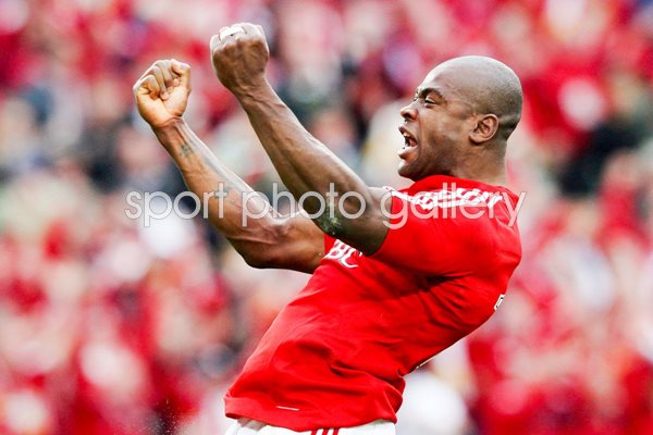 Ugo Monye British & Irish Lions celebrates v South Africa Ellis Park 2009