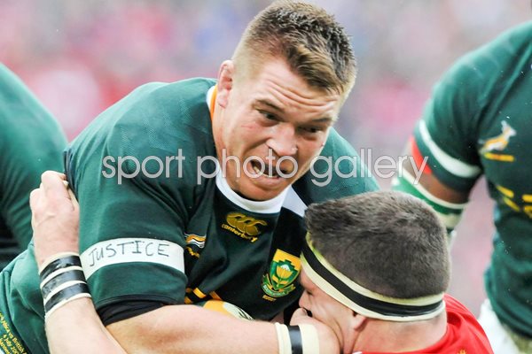 Andy Sheridan John Smit Lions v South Africa Ellis Park Test 2009