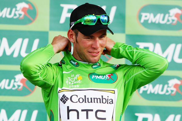 Mark Cavendish in green Stage 3 - 2009