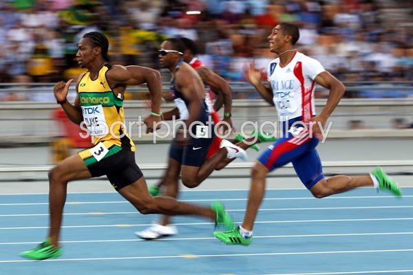Yohan Blake World Championships Daegu 2011