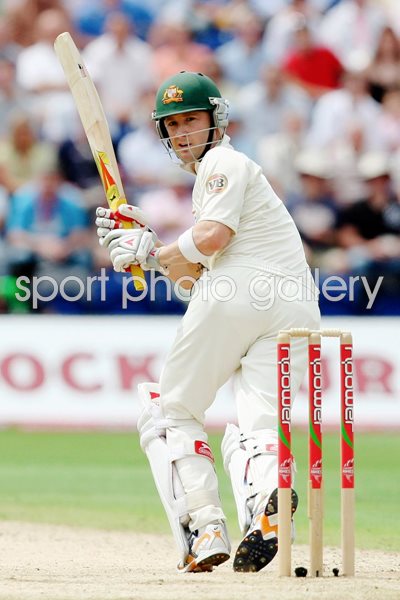 Michael Clarke Ashes 2009 batting action