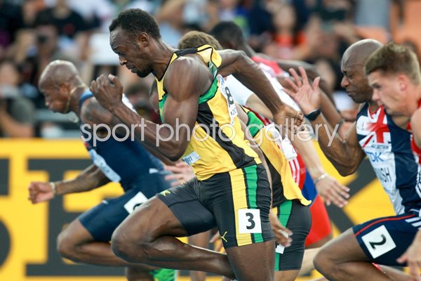 Usain Bolt 100m World Athletics 2011
