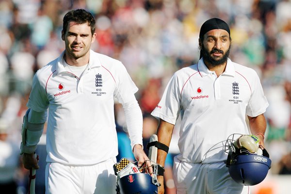 Anderson and Panesar - Cardiff Heroes - Ashes 2009