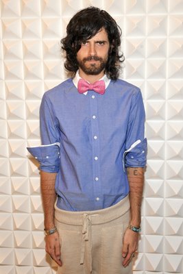 Devendra Banhart portrait onstage