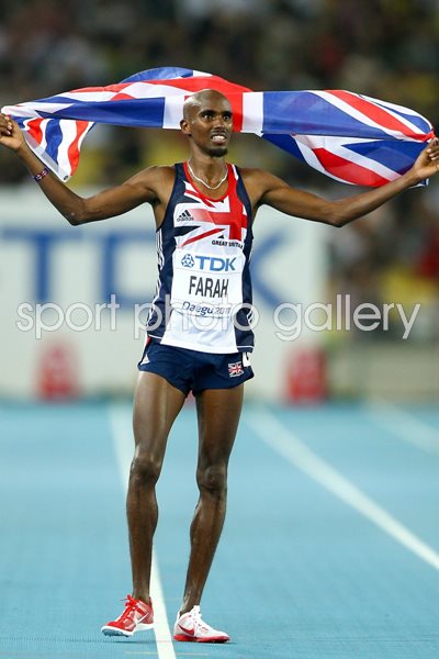 Mo Farah Great Britain silver 10,000m 