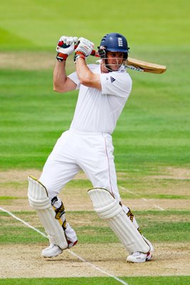 Andrew Strauss Ashes action Lords - Ashes 2009