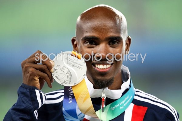 Mo Farah Great Britain silver 10,000m