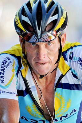 Lance Armstrong 2009 Astana portrait