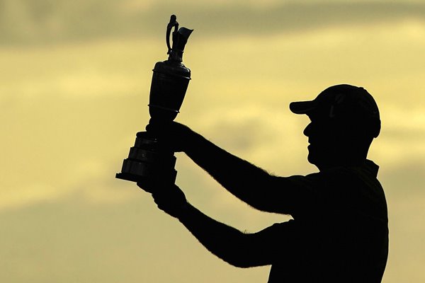 Stewart Cink Claret Jug Open Champion 2009