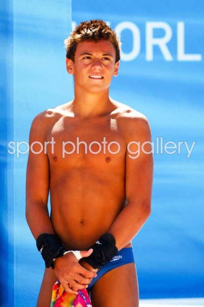 Tom Daley in Rome 2009 Worlds