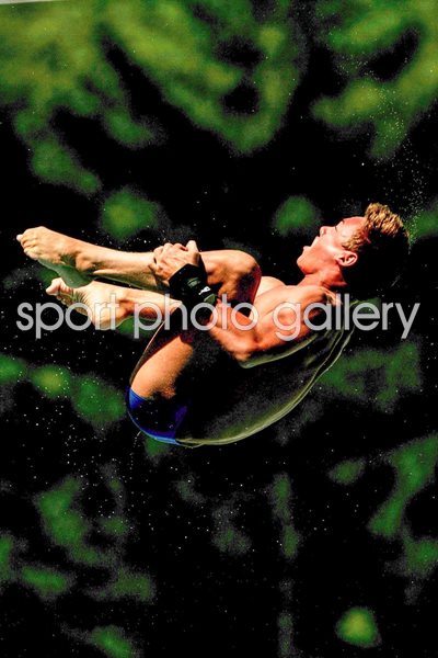 Tom Daley Diving Action Rome 2009