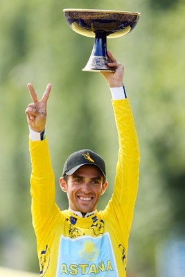 Alberto Contador 2009 Tour Champion