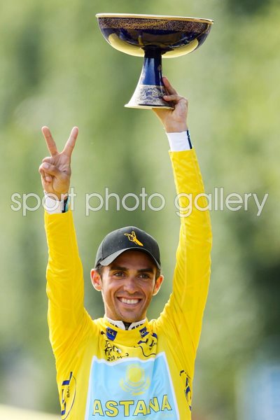 Alberto Contador 2009 Tour Champion