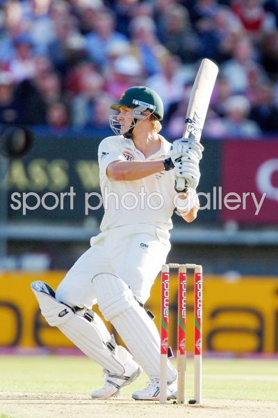 Shane Watson Edgbaston action - Ashes 2009