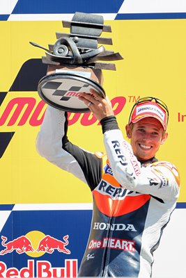 Casey Stoner wins Indianapolis GP 2011