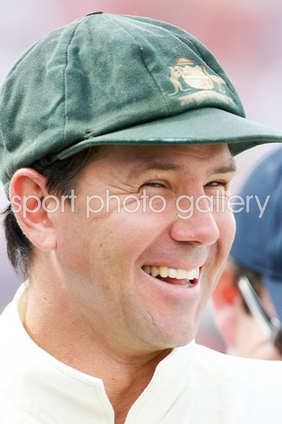 Ricky Ponting all smiles at Headingley - Ashes 2009