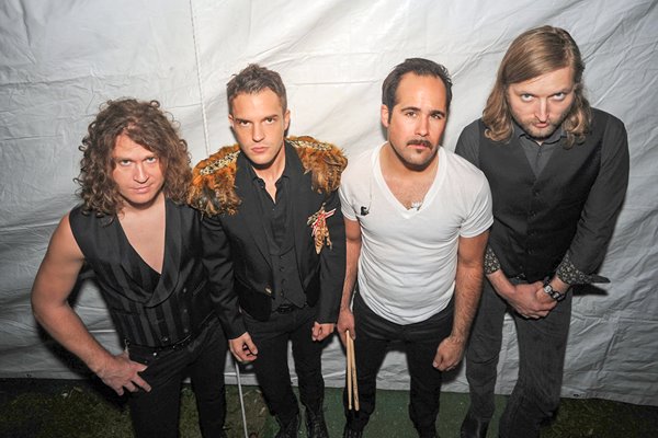 The Killers backstage