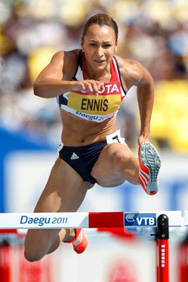 Jessica Ennis Hurdles Heptathlon 2011