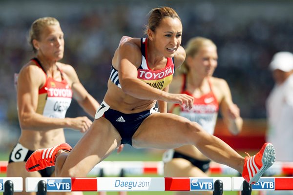 Jessica Ennis Hurdles Heptathlon 2011