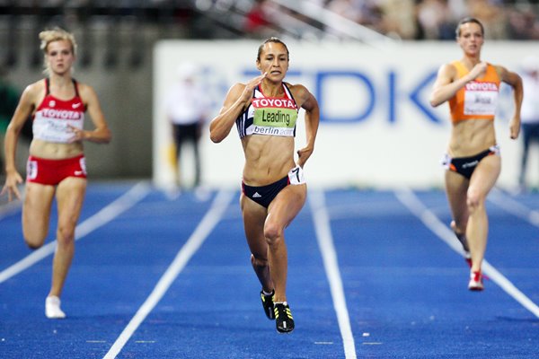 Jessica Ennis sprints away 200m Heptathlon 2009
