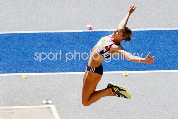 Jessica Ennis Flying in Berlin 2009