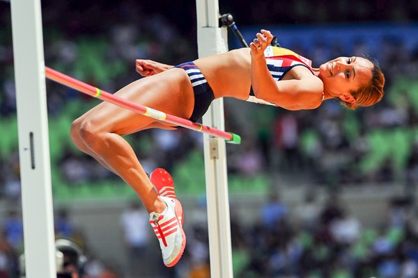 Jessica Ennis High Jump Heptathlon 2011