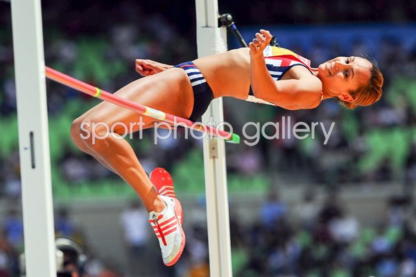 Jessica Ennis High Jump Heptathlon 2011