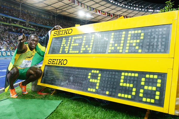 Usain Bolt breaks World 100m Record in Berlin