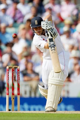 Jonathan Trott debut action Oval 2009