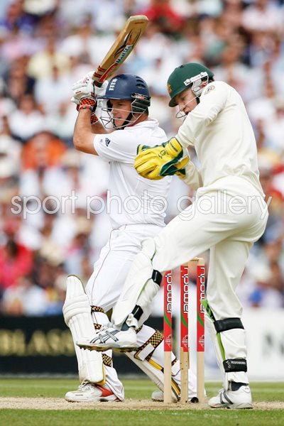 Andrew Strauss Oval action Ashes 2009