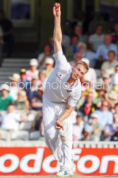 Andrew Flintoff Effort Ball - Oval 2009