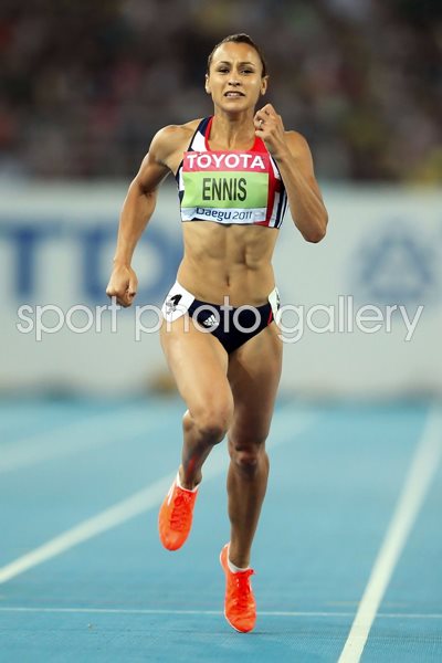 Jessica Ennis 200 metres Heptathlon 2011