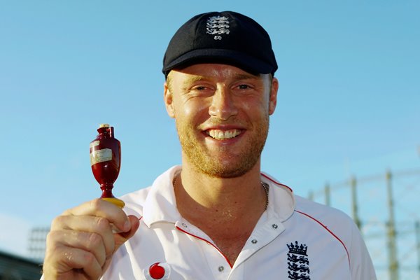 Freddie Flintoff Ashes Urn Portrait 2009