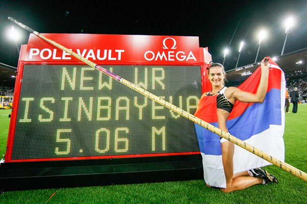 Yelena Isinbaeva Pole Vault World Record 2009