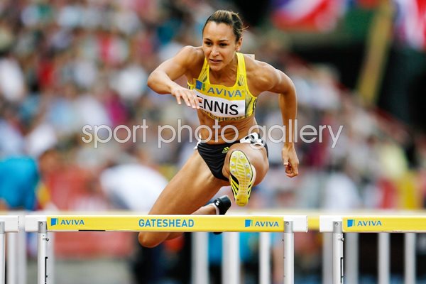 Jessica Ennis Hurldes action Gateshead 2009