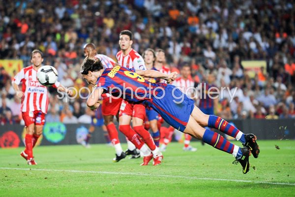 Zlatan Ibrahimovic scores for Barcelona