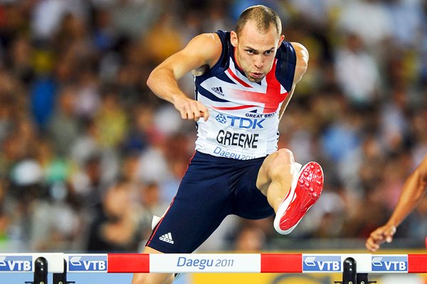 David "Dai" Greene 400m hurdles - Daegu 2011